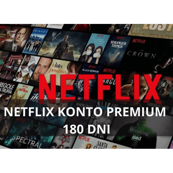 บัญชี Netflix พรีเมียม 180 วัน