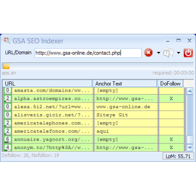 KodyOnline.pl | GSA SEO Indexer Stała licencja | 120,00 zł