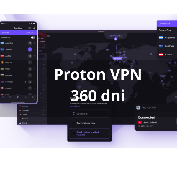 Proton VPN 360 днів